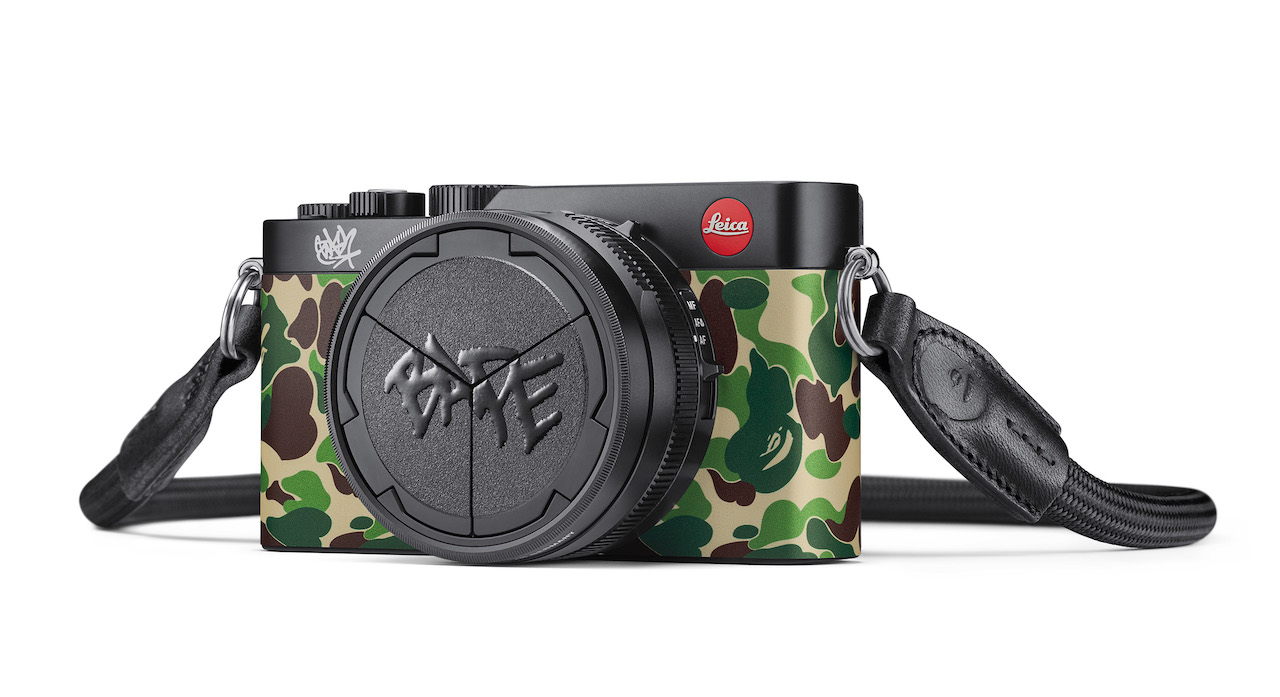 Leica teams up with streetwear brand A Bathing Ape and graffiti artist Stash for new limited-edition camera.