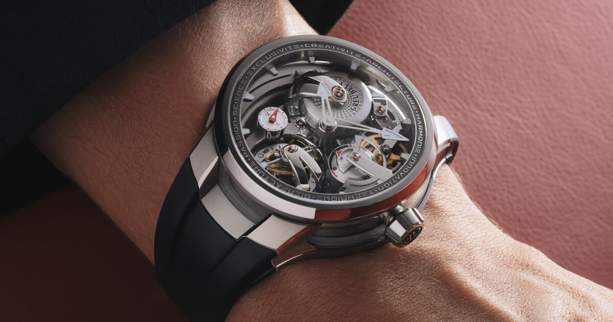 Elegant yet masculine, Greubel Forsey releases the new limited-edition Tourbillon 24 Secondes Architecture.