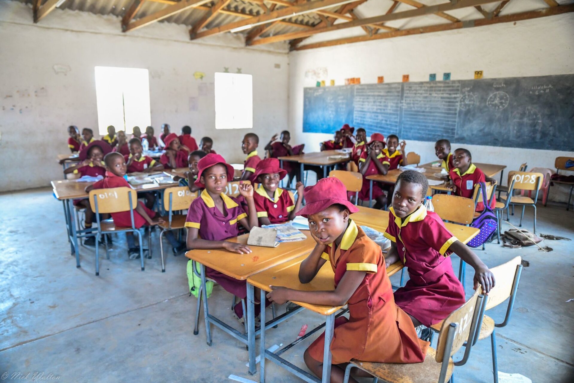 village school funded in part by Wilderness Safari’s Children in the Wilderness initiative