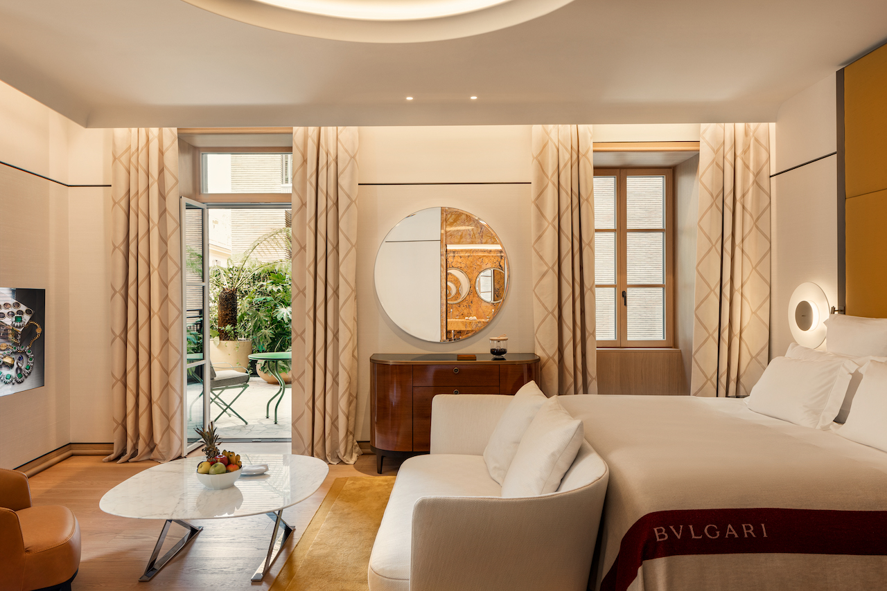 Bvlgari Hotel Roma is the ninth property from the luxury lifestyle brand and the second in Italy.