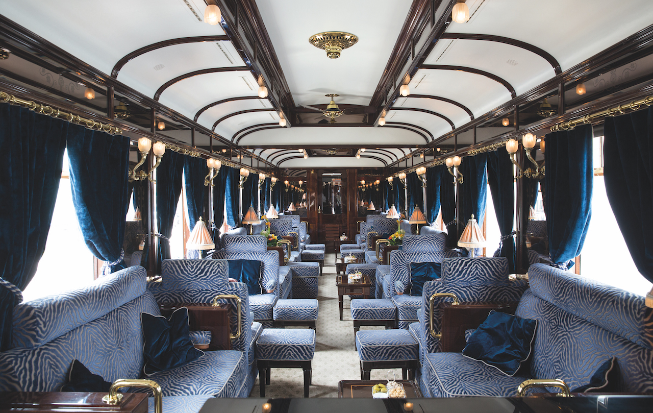 The original icon of the rails, Venice Simplon-Orient-Express, A Belmond Train, Europe, unveils four new winter journeys between Paris and the French Alps.