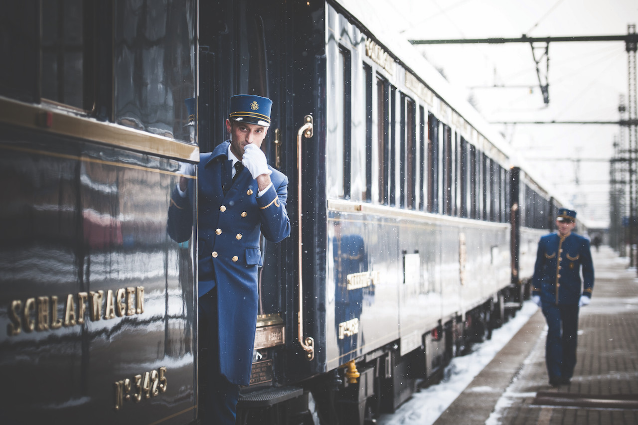 The original icon of the rails, Venice Simplon-Orient-Express, A Belmond Train, Europe, unveils four new winter journeys between Paris and the French Alps.