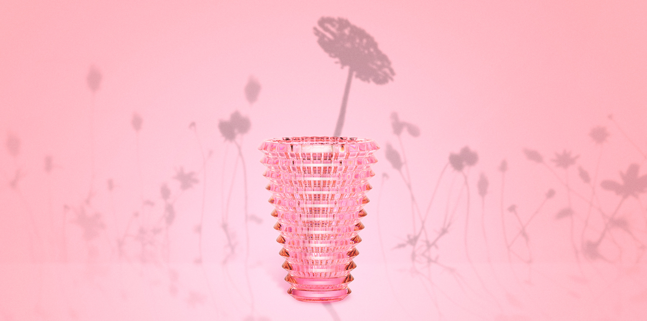 Baccarat invites you to embrace the colour of love with its new Think Pink crystal capsule collection.