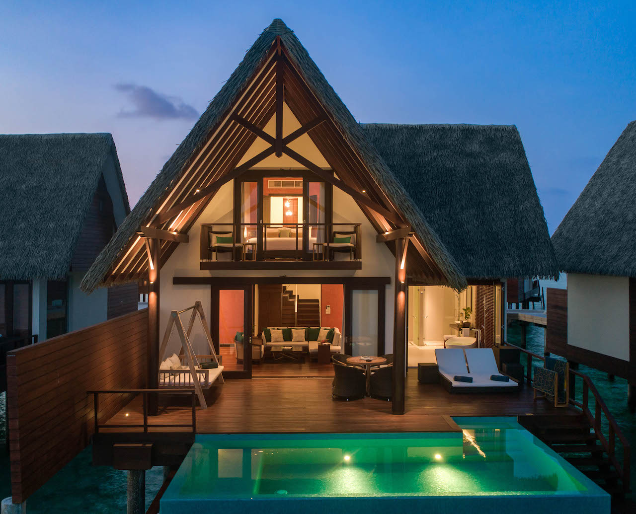 Heritance Aarah in the Maldives has unveiled its latest concept, the resort-within-a-resort Ocean Suites Wing.