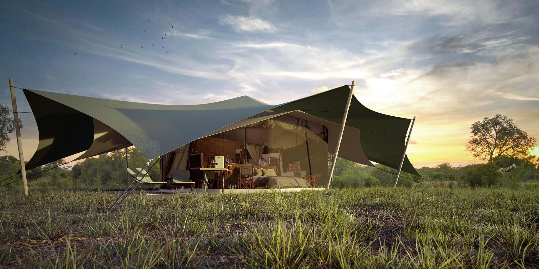 You’ll Love This New Luxury Safari Camp
