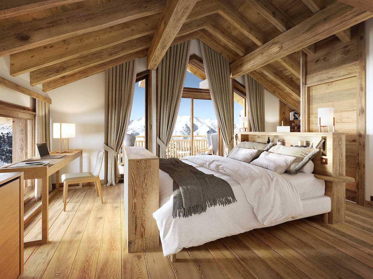 Purple Ski has launched the latest addition to its portfolio, Chalet Harmony in Méribel, a stunning property that sleeps up to 15 in seven bedrooms.