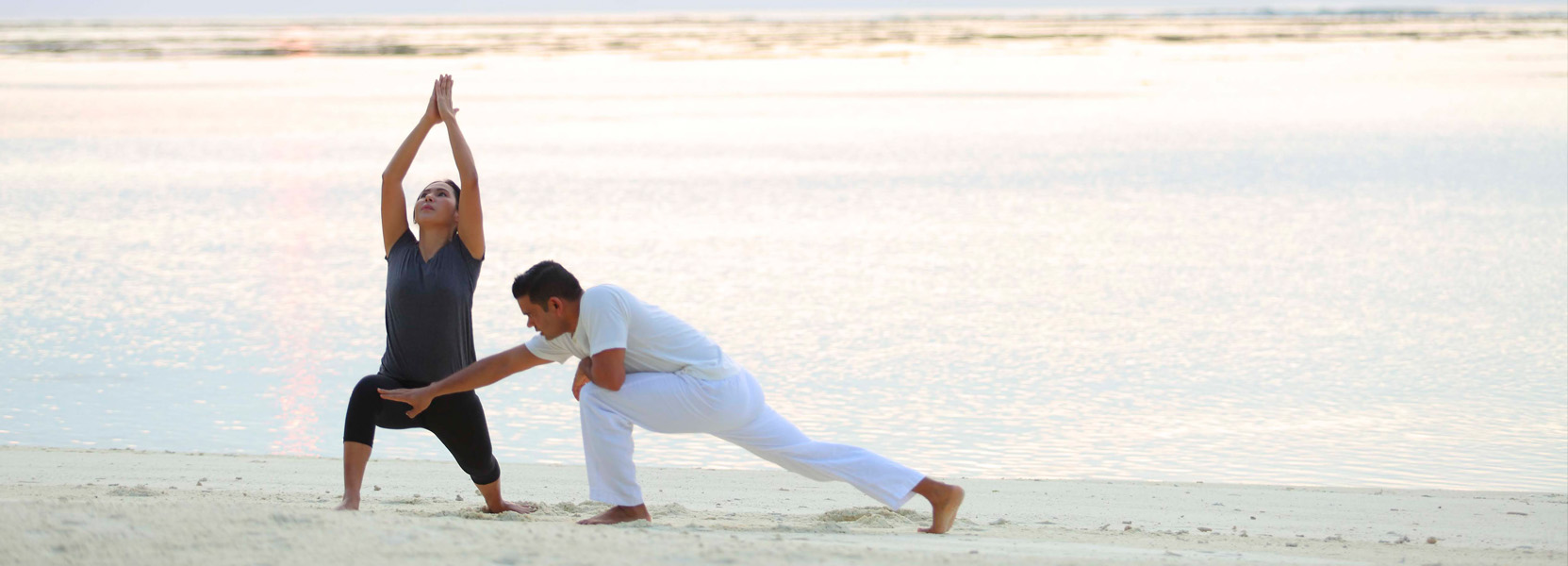 At Gili Lankanfushi in the Maldives, guests can now align their chakras castaway-style with a series of yoga and meditation sessions on the beach.