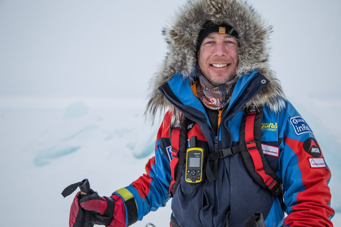 American Polar explorer Eric Larsen talks with Helen Dalley about battling cancer, climate deniers and new adventures.