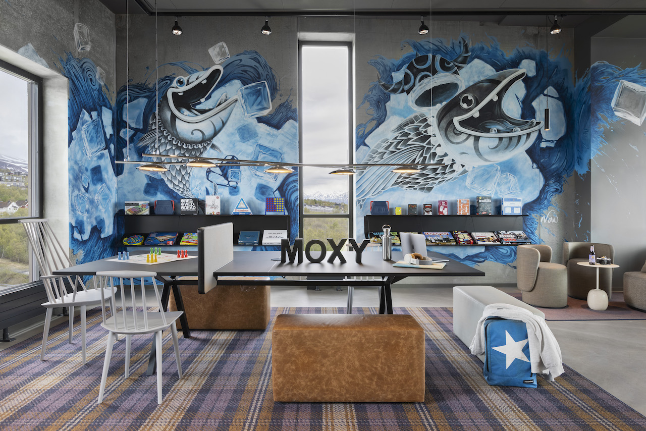 Moxy Tromsø has opened in Northern Norway's acclaimed Northern Lights capital, a city famed for its beautiful winter landscapes and summer adventures under the midnight sun.