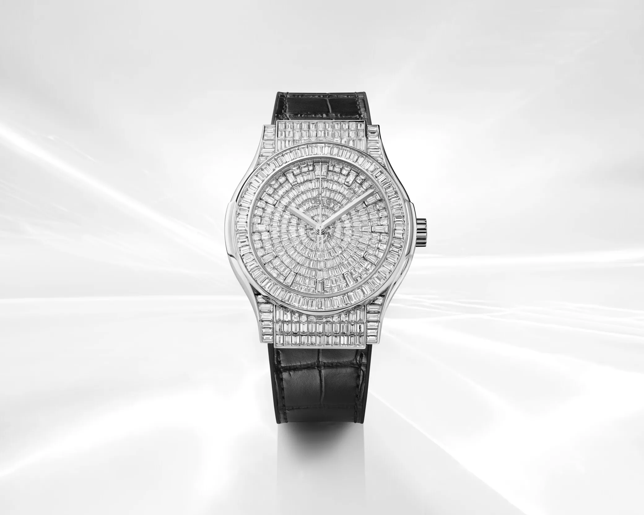 Hublot combines iconic design and craftsmanship with its Classic Fusion High Jewellery 2023 watch