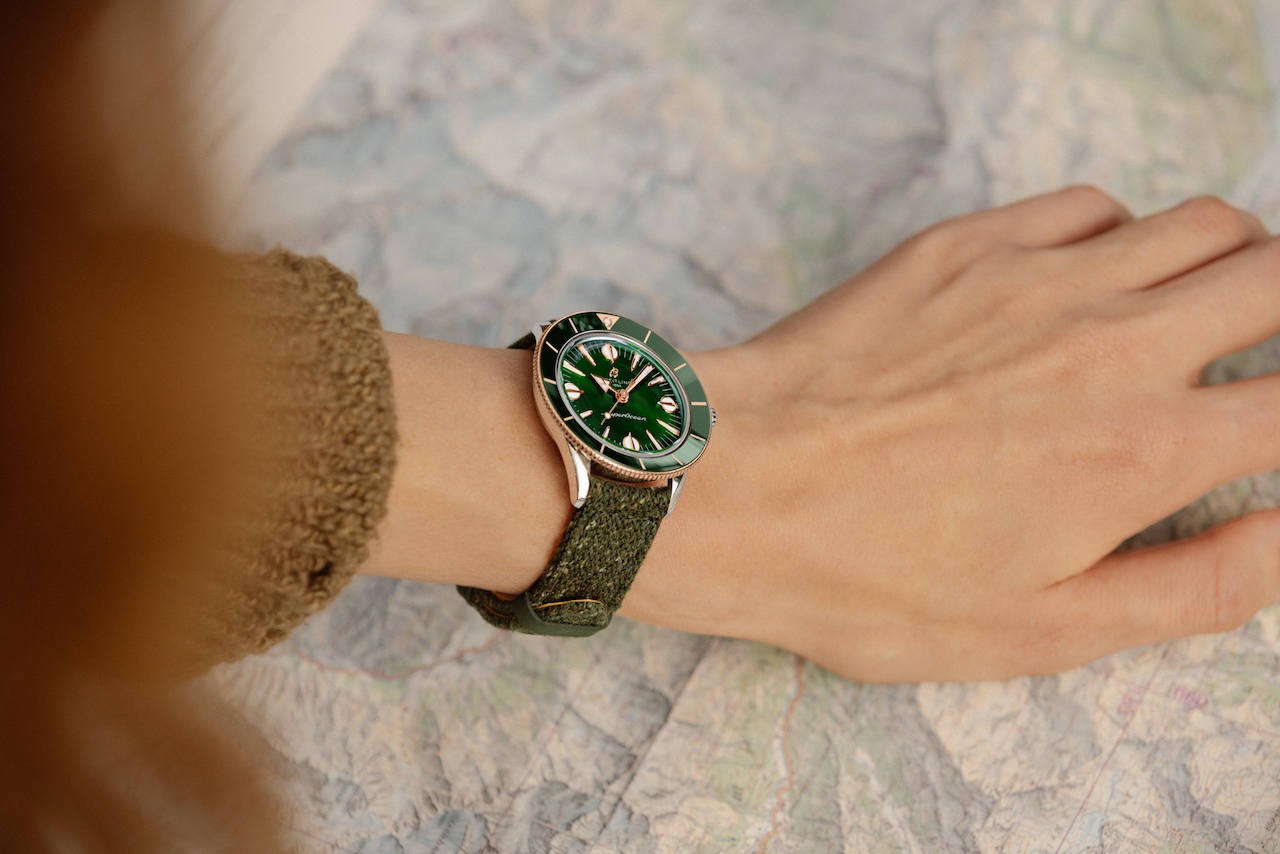 With earth-toned hues and chic tweed, Breitling's newest capsule collection takes its cues from a trek through the Scottish Highlands.