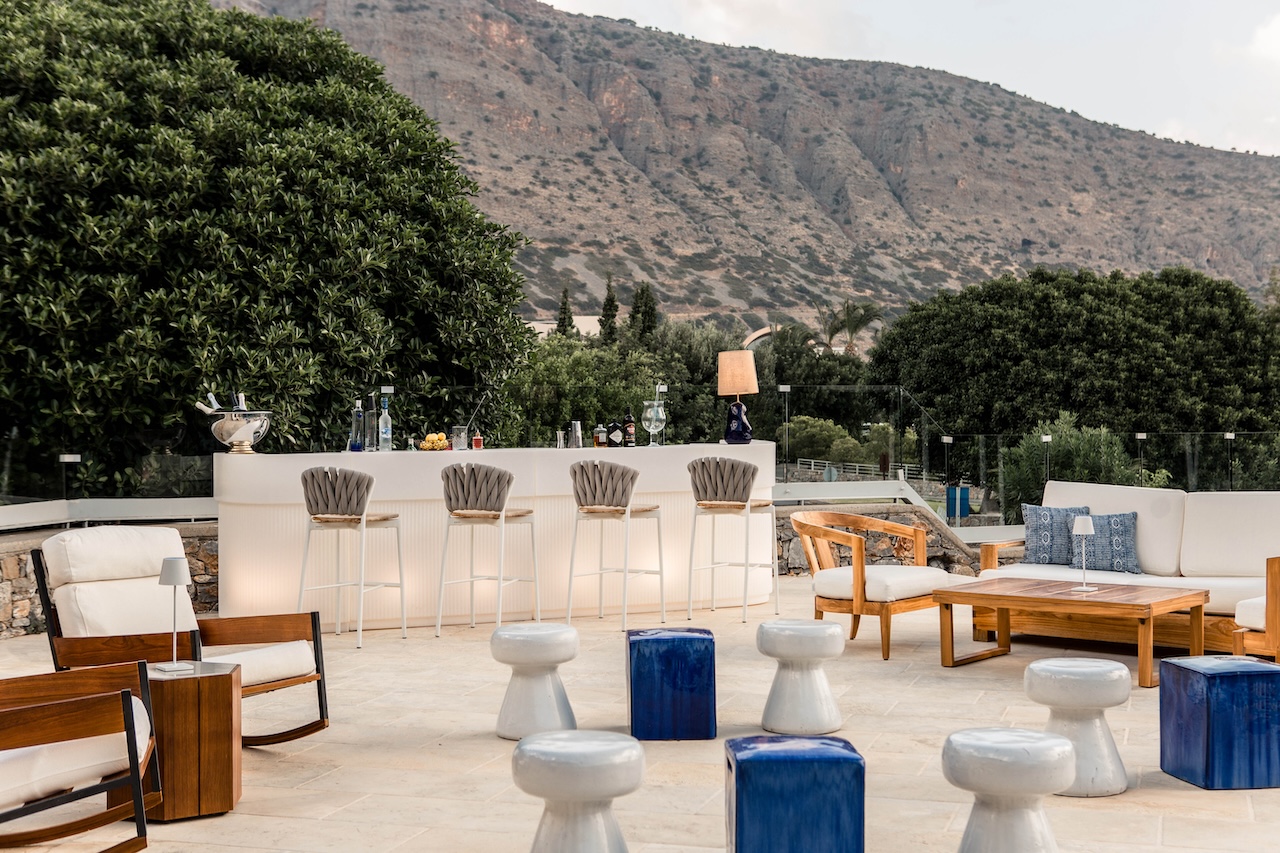 Sublime boutique hotel and villas Phāea Blue Palace set to reopen on the Greek island of Crete. 