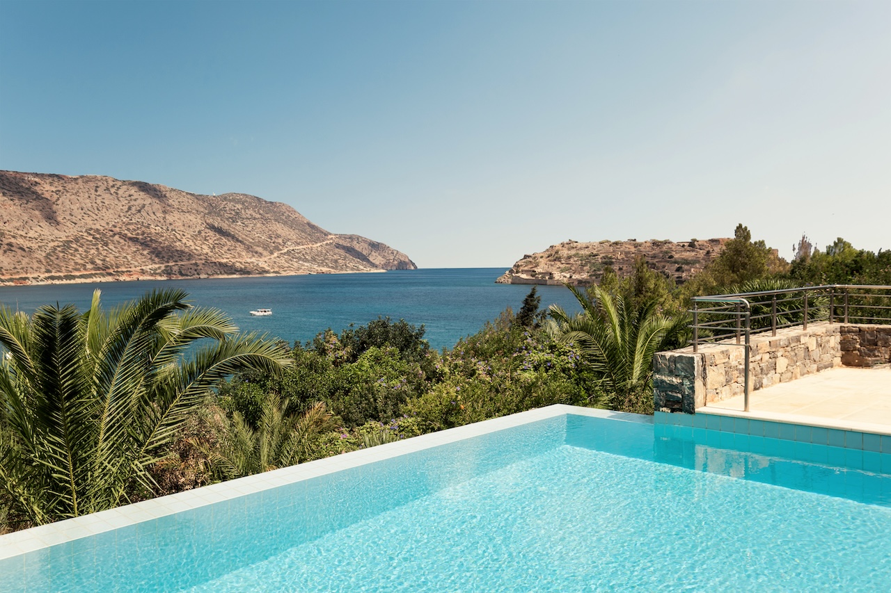 Sublime boutique hotel and villas Phāea Blue Palace set to reopen on the Greek island of Crete.