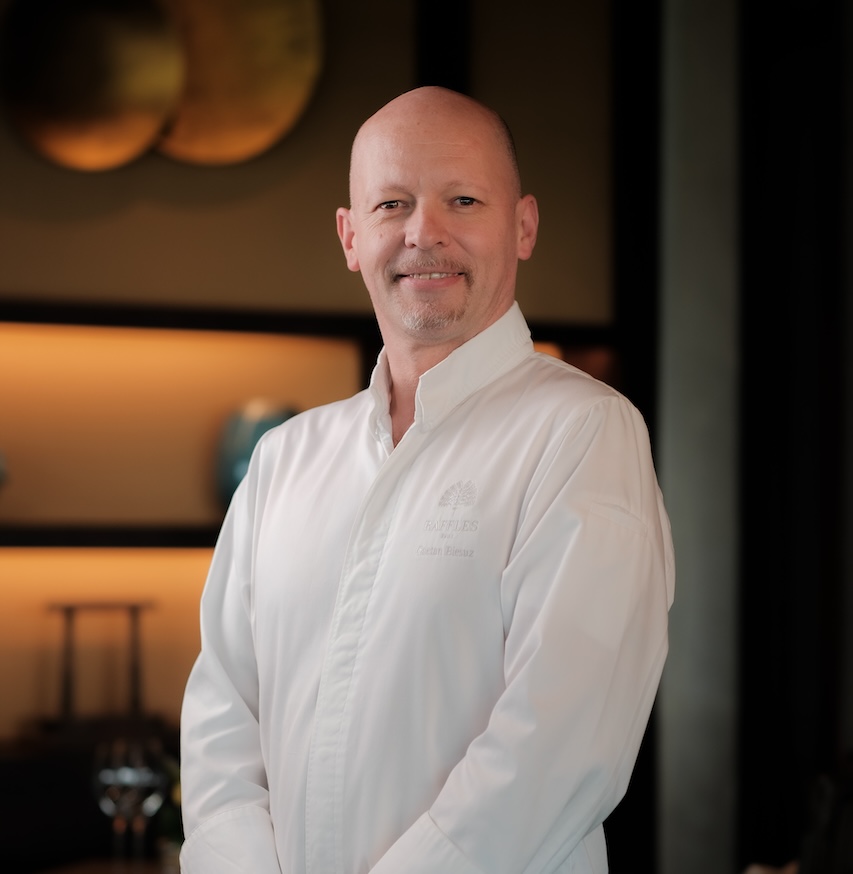 We call culinary collaborations and fine-dining in paradise with Gaetan Christopher Biesuz, Director of Culinary, Raffles Bali.