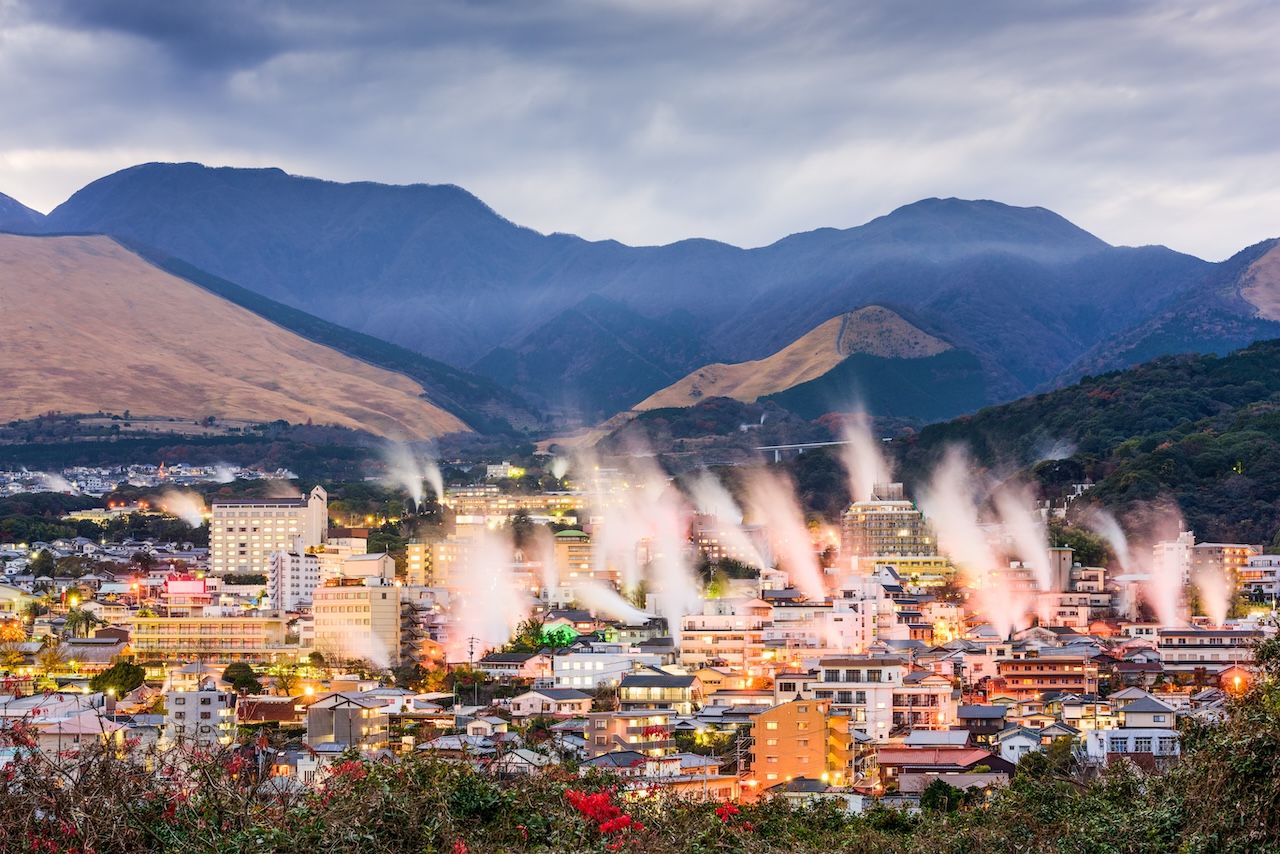 Suzy Pope finds heavenly respite in the hell pools of the Japanese spa town Beppu.