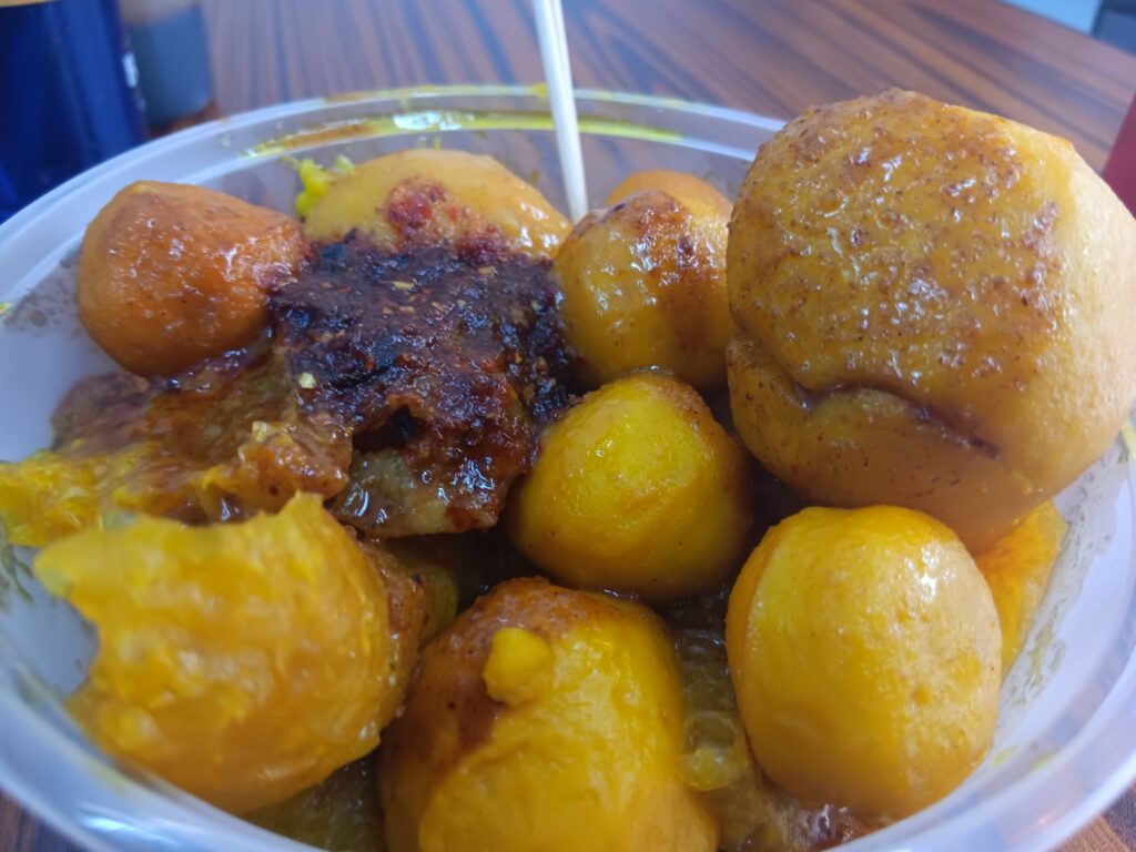 curry fish balls