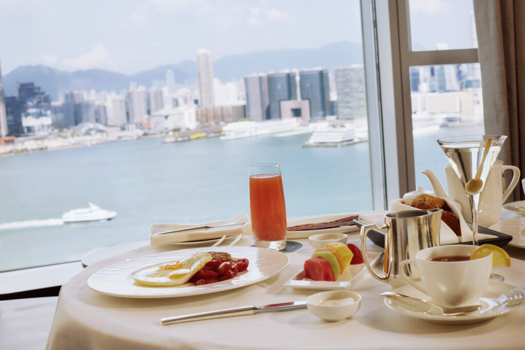 Four Seasons Hotel Hong Kong (In-Room Dining Breakfast)
