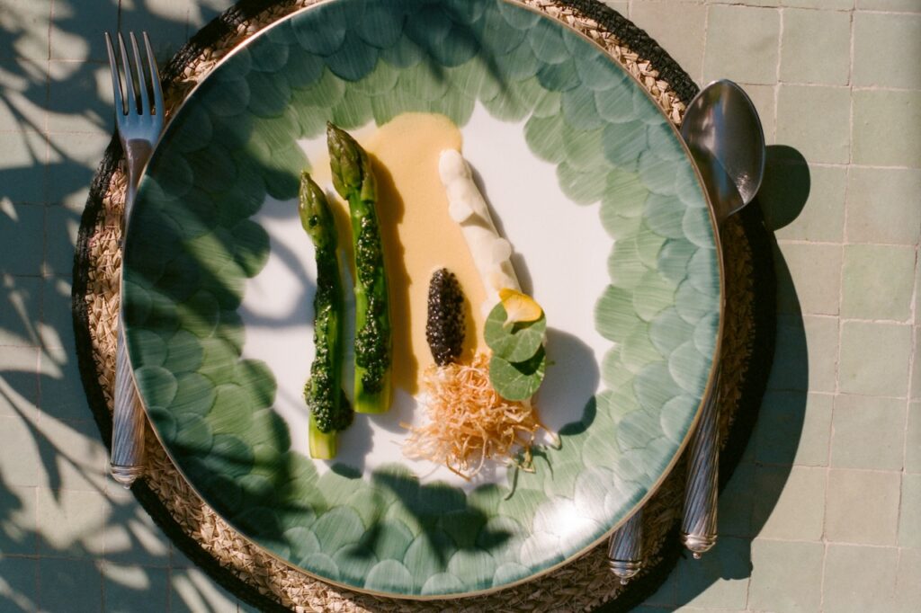 Les Bateaux Belmond seasonal menu