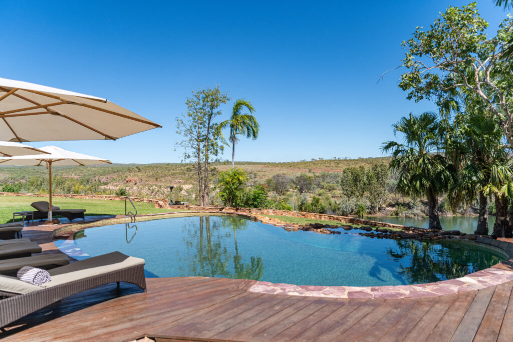 pool at El Questro Homestead