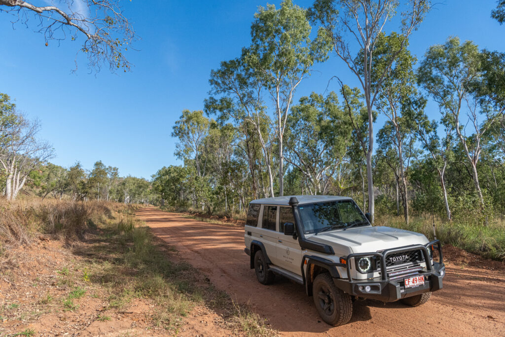 Bullo River Station jeep