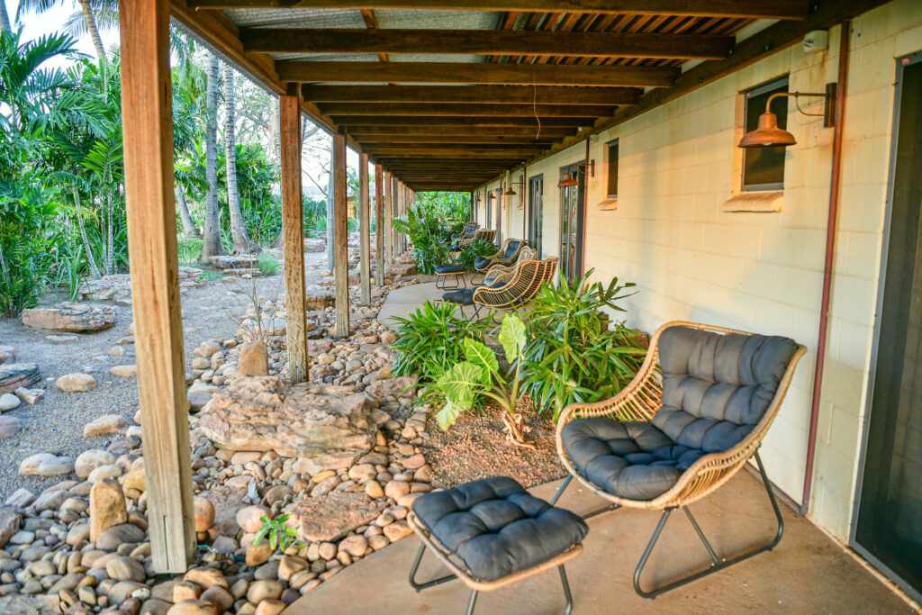 Bullo River Station guest rooms