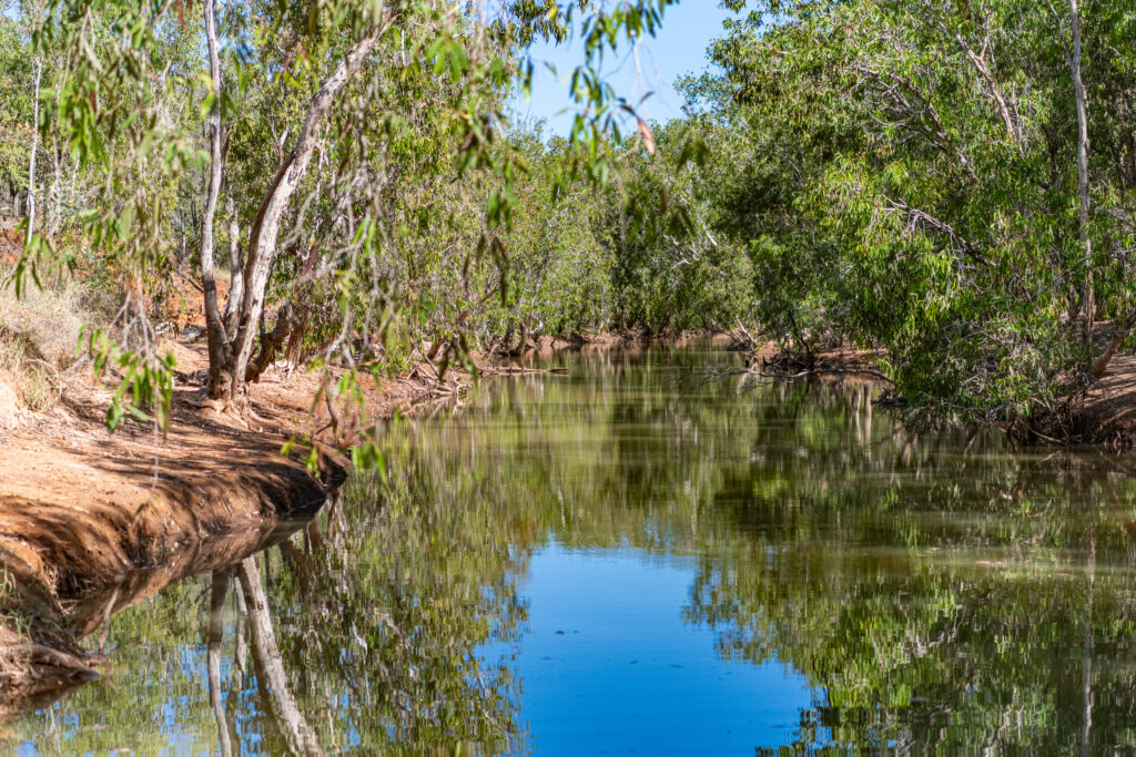 Bullo River Station water
