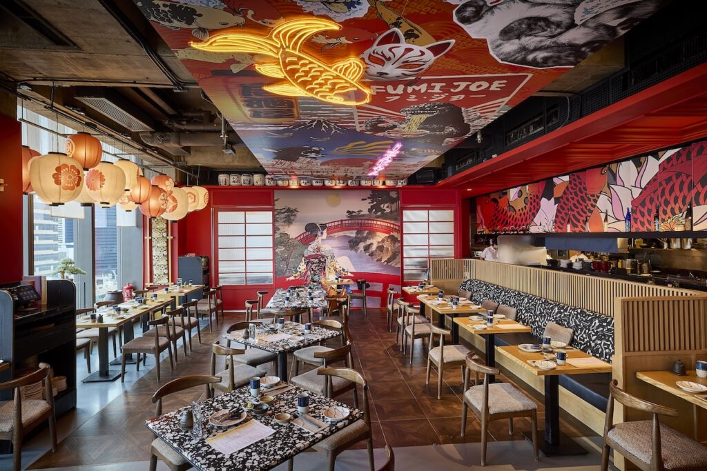 Fumi Joe dining room