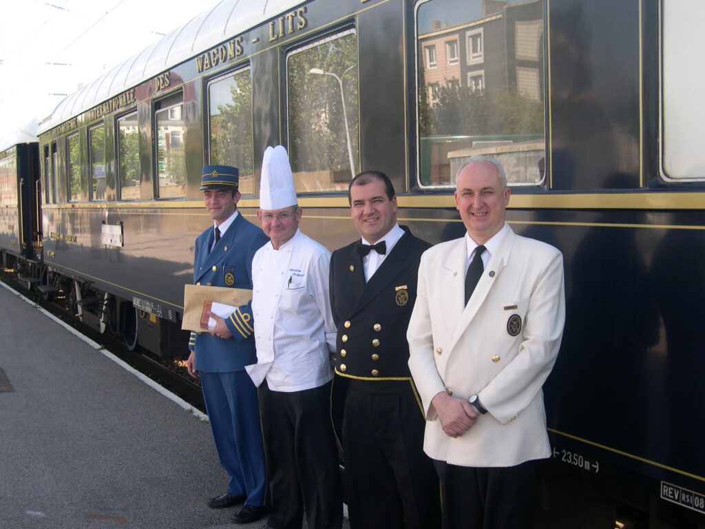 VSOE luxury train staff