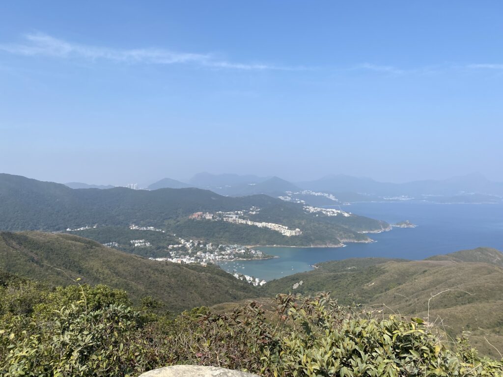 Hong Kong hiking view