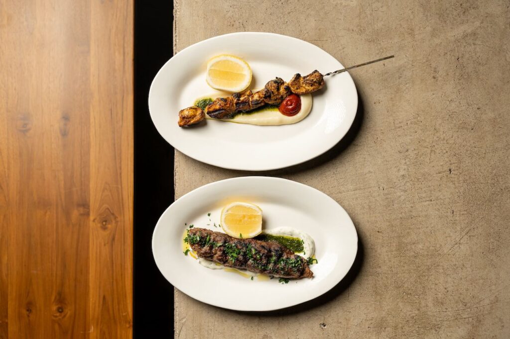 skewers at KALA Bali