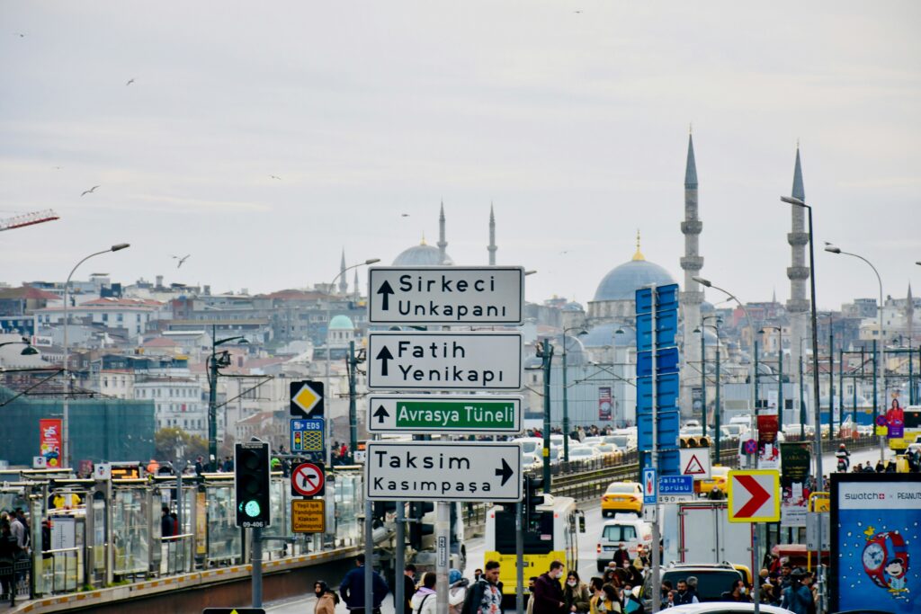 Istanbul signage