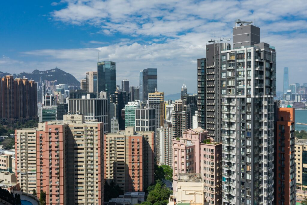 view of Tai Hang from apartment