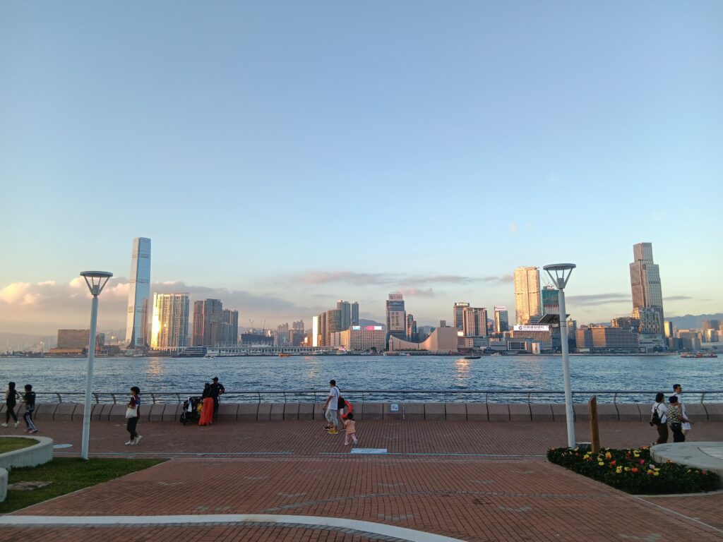 Hong Kong Promenade during day