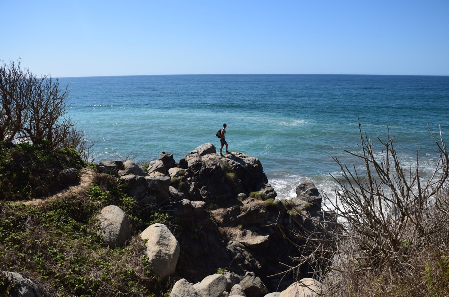 A view of the Pacific Coast