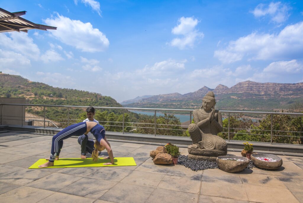 Atmantan yoga view