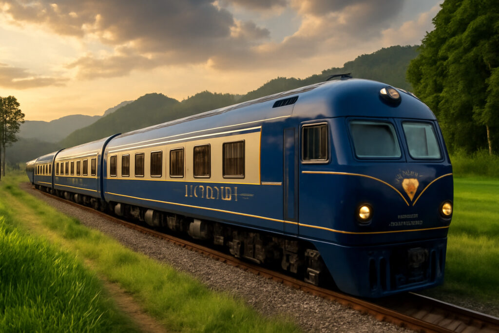 Blue Jasmine train Thailand