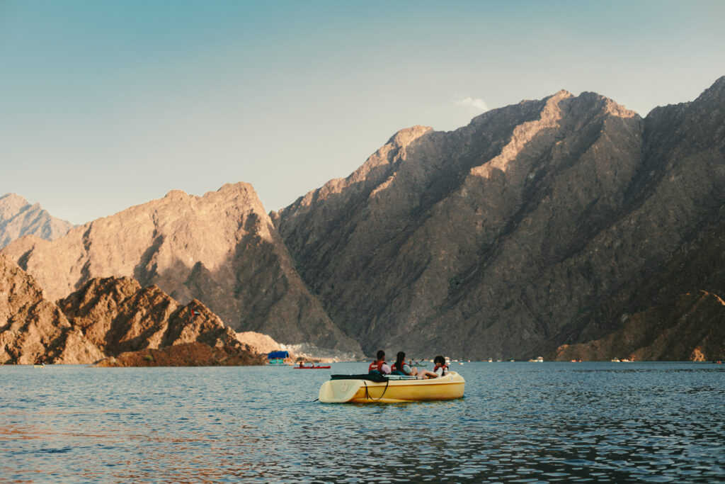 JA Hatta Fort Hotel Pedal Boat
