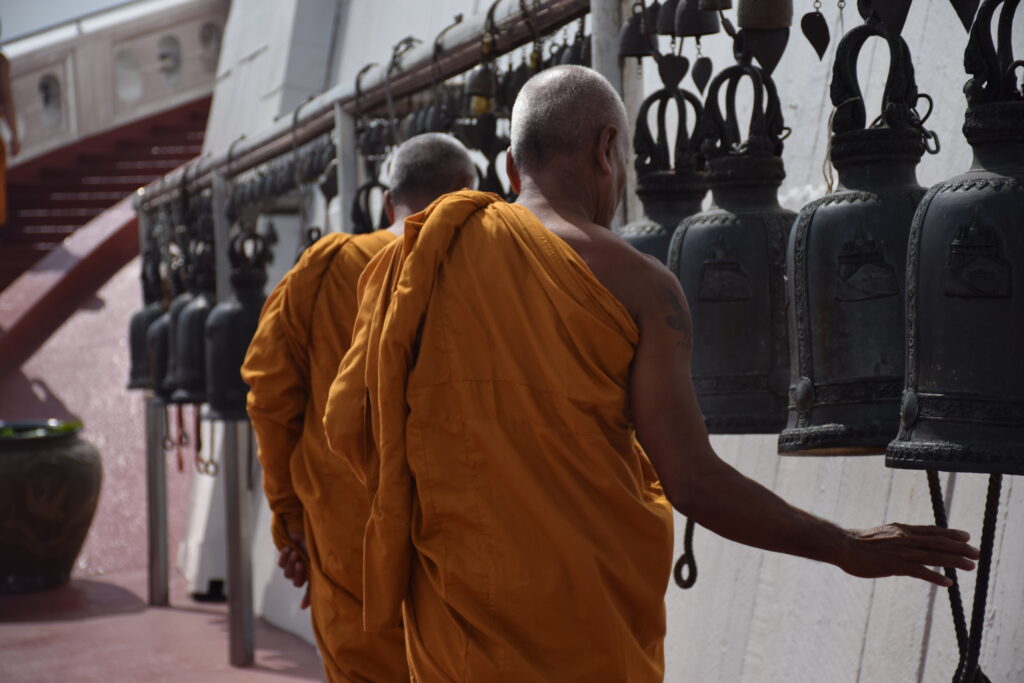 Monks in Bangkok