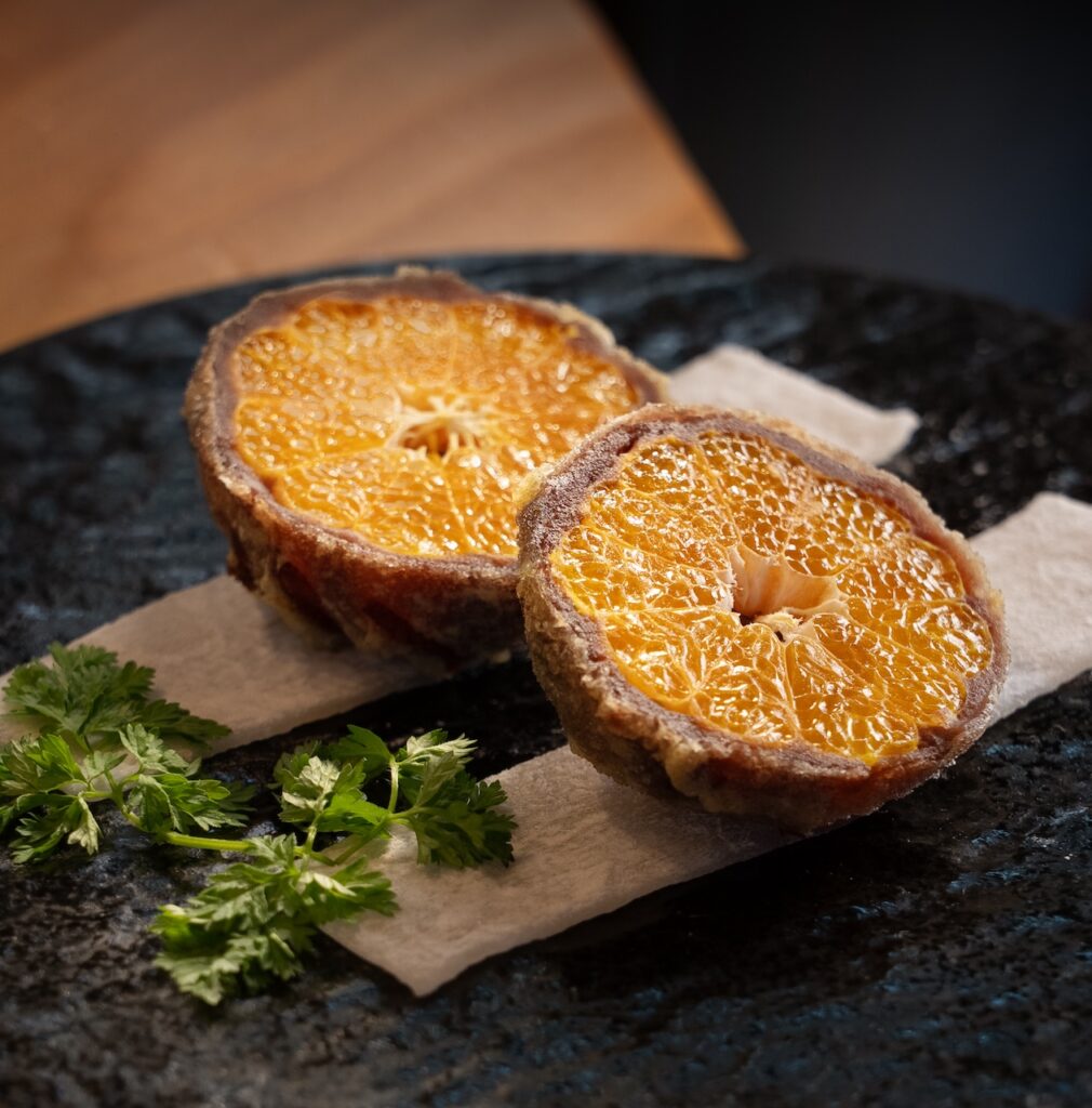 tempura tangerine