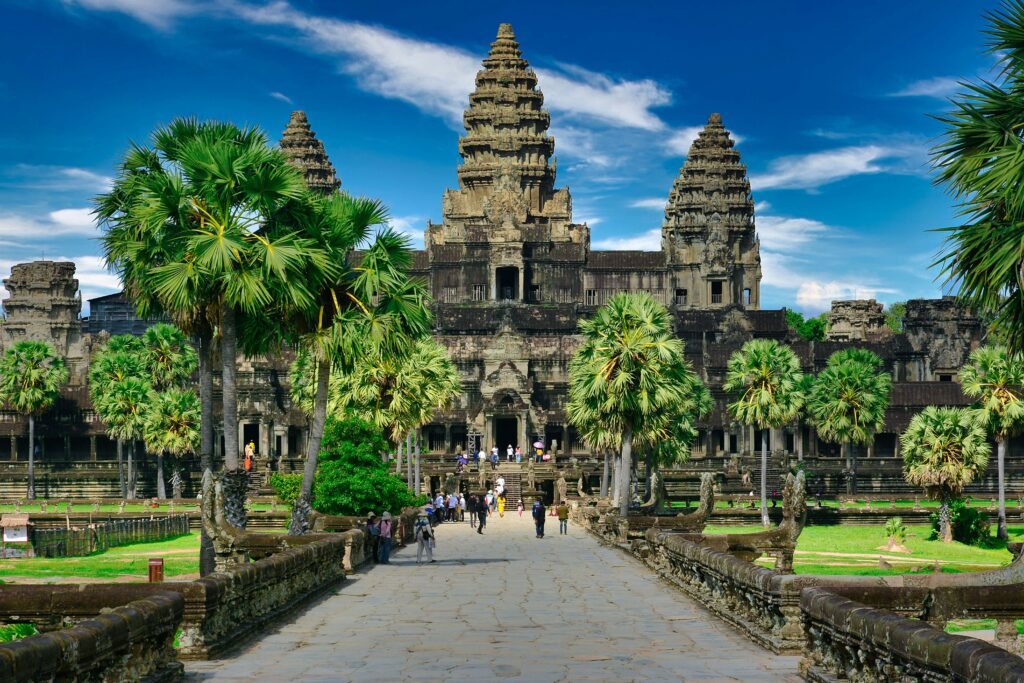 Angkor Wat during day