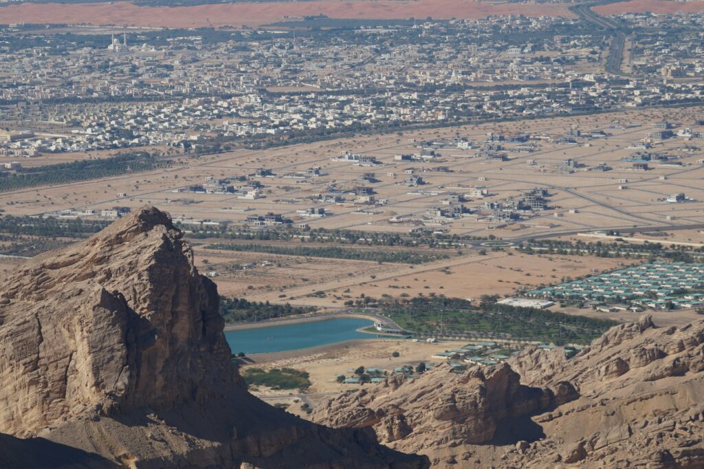 Al Ain surrounding mountains