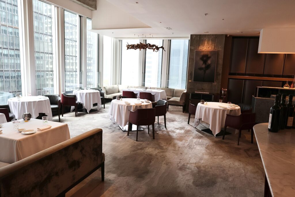 Octavium Hong Kong dining room