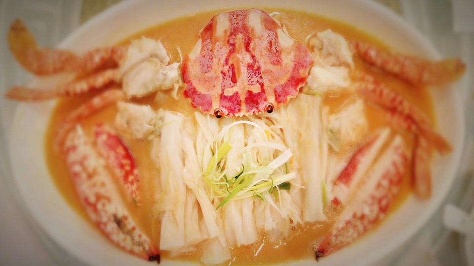 The Chariman crab dish