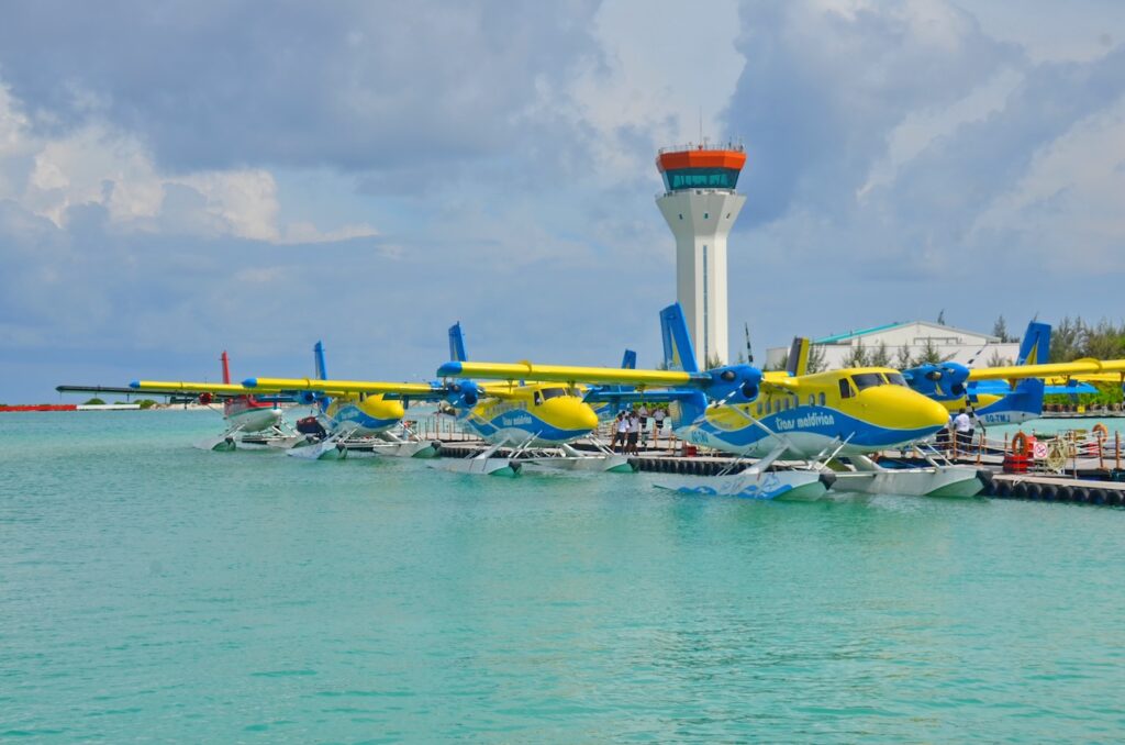 Maldives seaplane airport