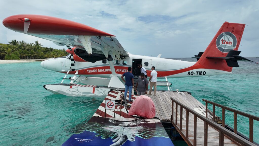 Trans Maldivian Airways seaplane