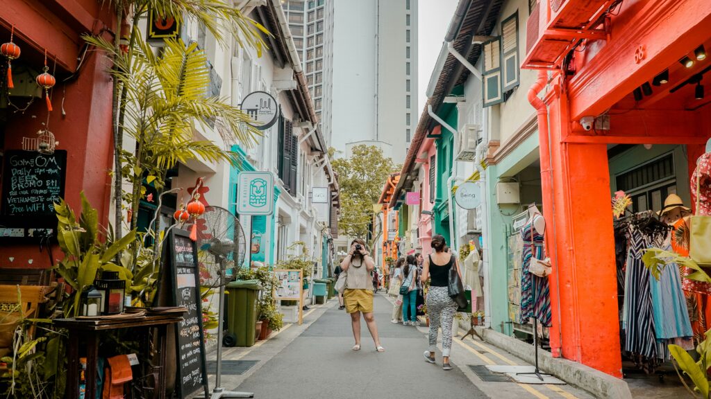 Singapore back alley